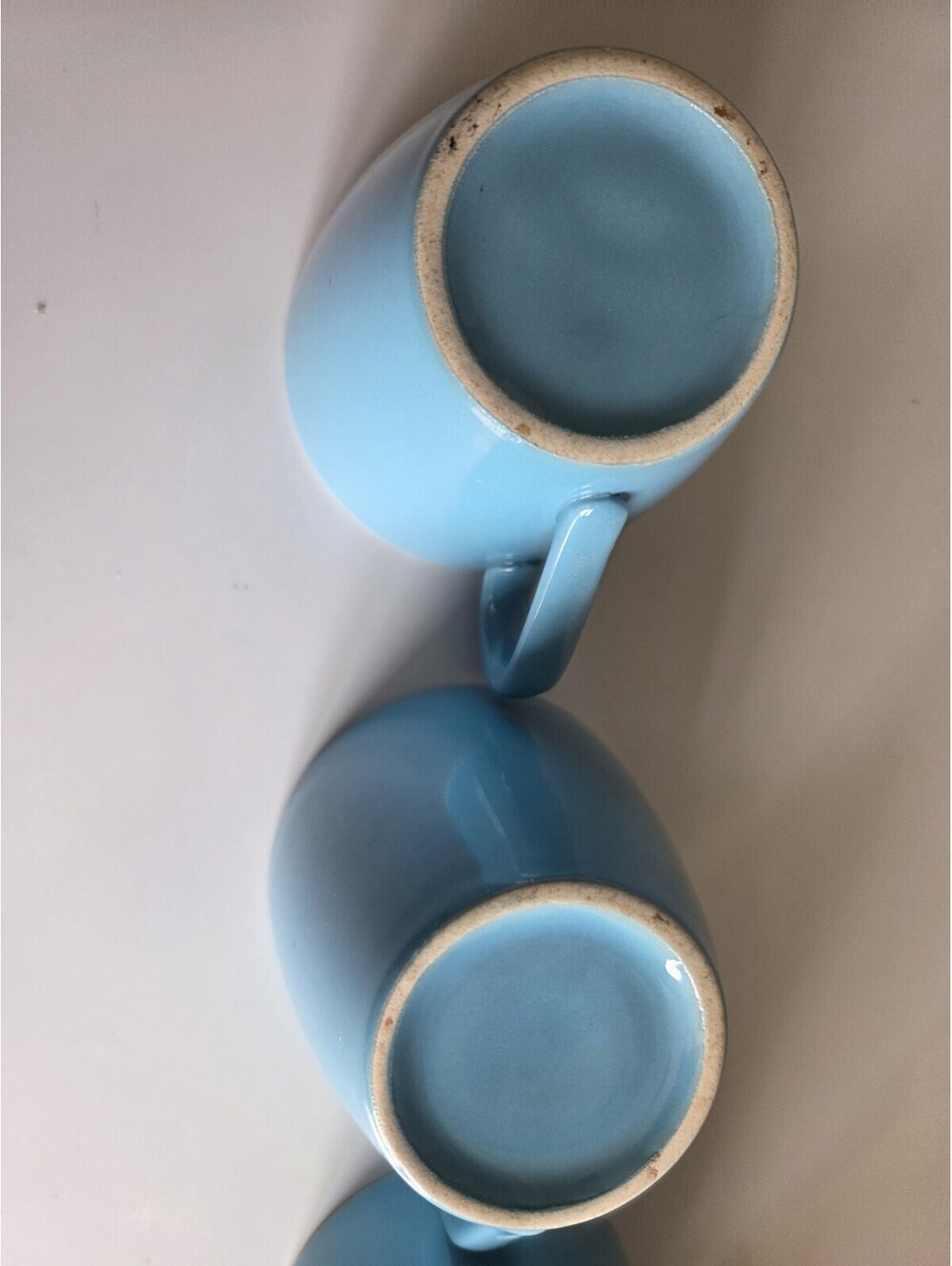 Vintage Atomic Blue 7pcs Sugar + Shakers + COFFEE CUPS Aqua Teal Blue MCM  SC2 - Picture 11 of 16